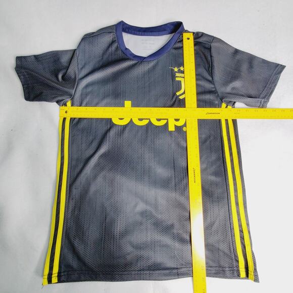 JEEP Ronaldo 7 Juventus Jersey Soccer Shirt Size EU 26 US Men's S 1348 - Picture 5 of 5